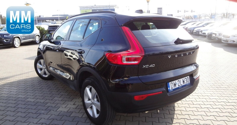 Volvo XC 40 cena 129850 przebieg: 39360, rok produkcji 2021 z Łódź małe 172